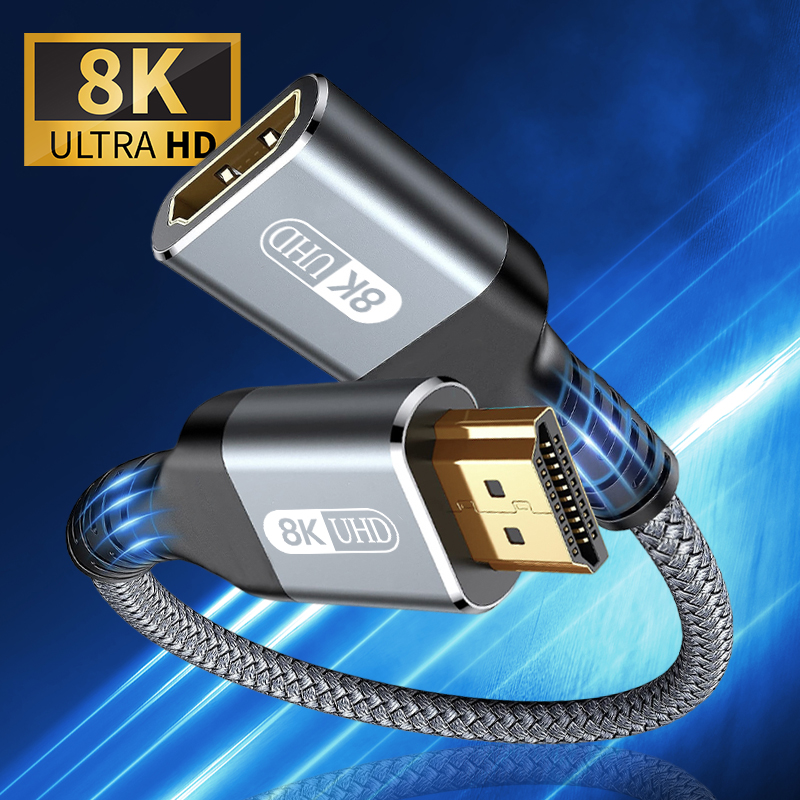 Hdmi Cable 2.1 - 8K HDMI-удлинительный кабель HDMI 2.1 «папа-мама»