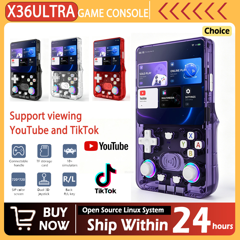 Gaming Console Android - Новая портативная игровая консоль X36 Ultra