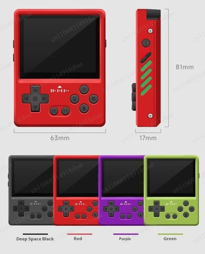 Gaming Console All - Цельнометаллическая портативная игровая консоль с ЧПУ