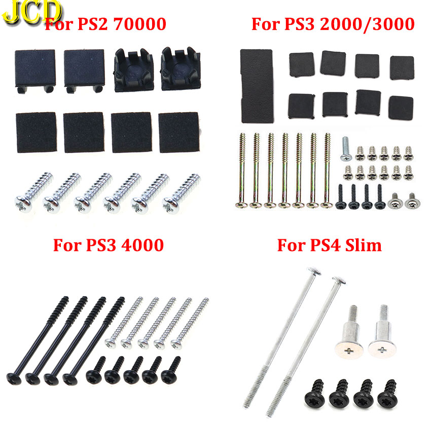 Gaming Console Ps3 - JCD для PS4 Slim, комплект винтов,