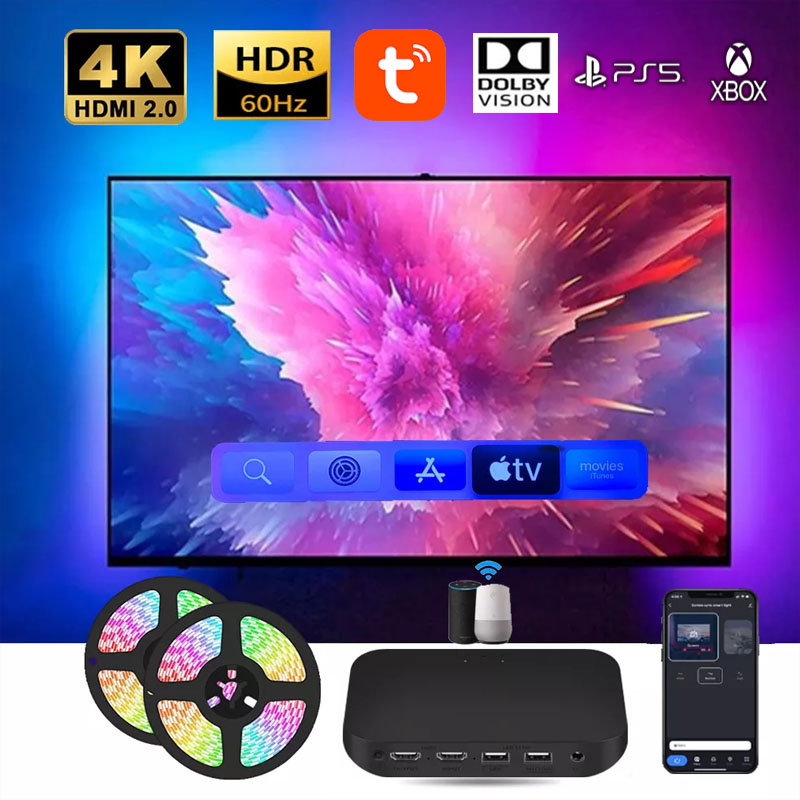 Hdmi Cable 2.1 - Smart Ambient TV Светодиодная подсветка для