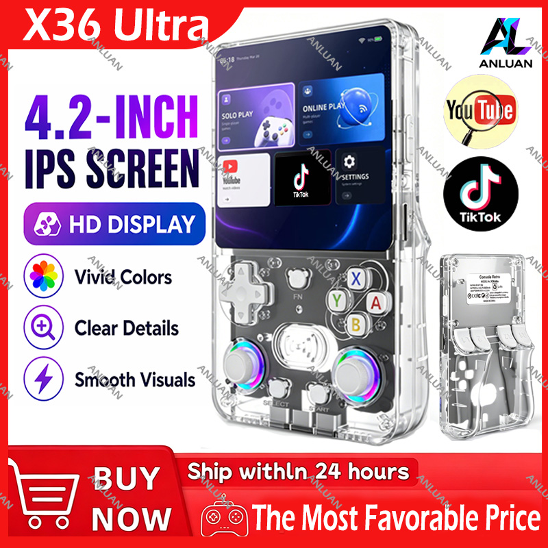 Gaming Console Android - X36 Ultra — универсальная ретро-консоль для