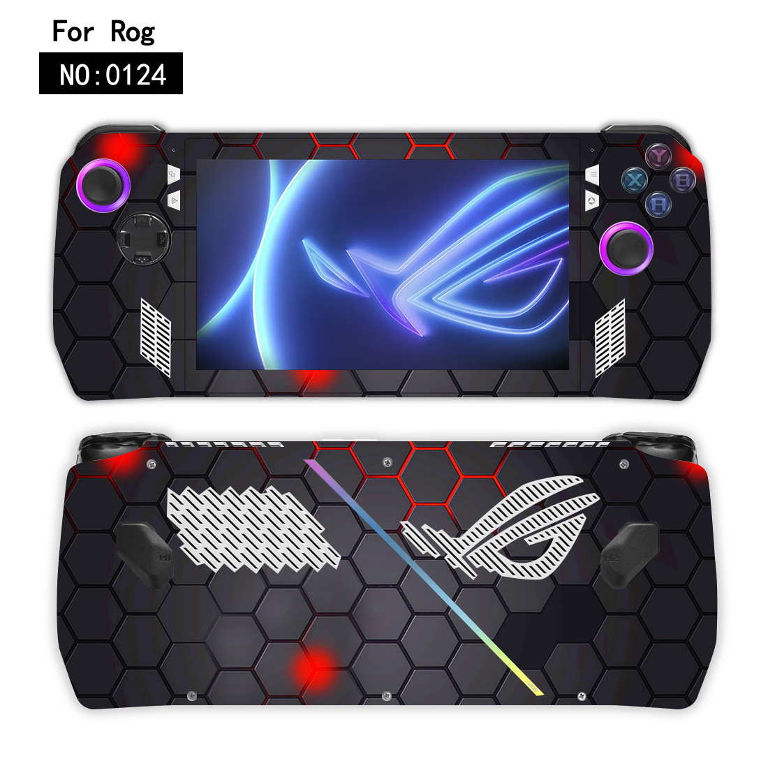 Новый чехол с наклейками для к – обзор и цена Gaming Console Rog